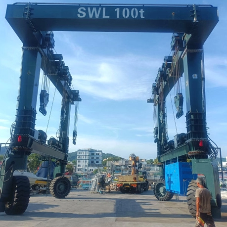 Yacht Hydraulic Boat Lift Crane