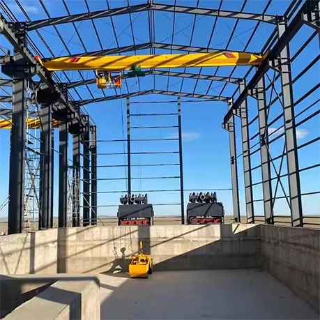 Grab Single Girder Overhead Crane