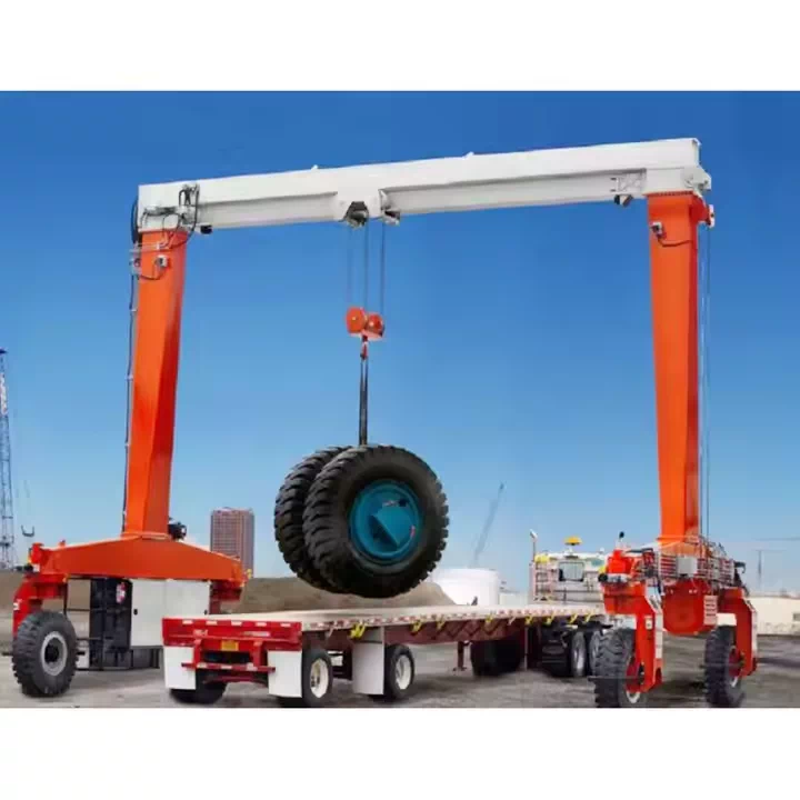 Professional Design Outdoor Portable Container Lifting Gantry Crane