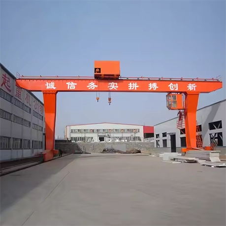 single beam gantry crane equipped with off-track winch trolley
