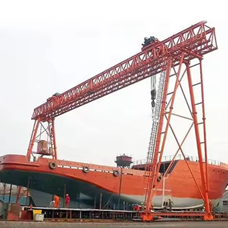 Heavy Duty Rail Mounted Shipbuilding Gantry Crane Ship