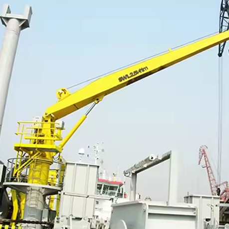 Marine Stiff Boom Crane
