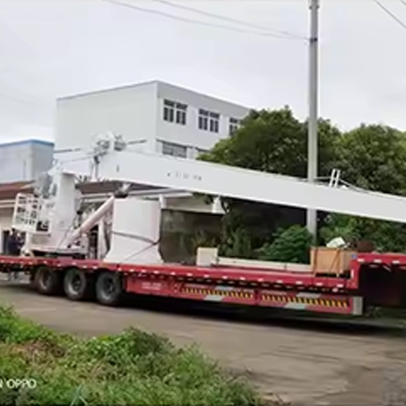 Marine Stiff Boom Crane