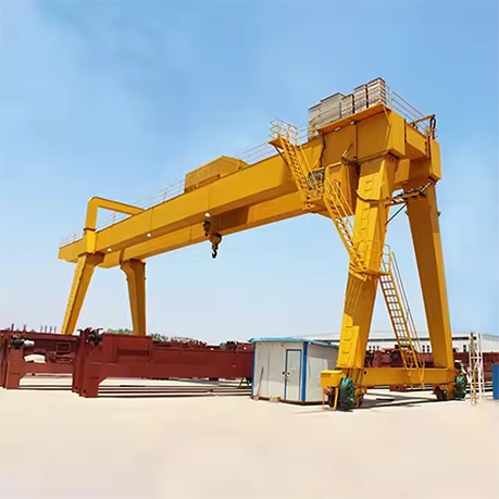 A type double girder gantry crane with hook