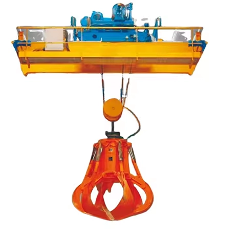 Double Uses Overhead Crane with Hook/Grab/Magnet