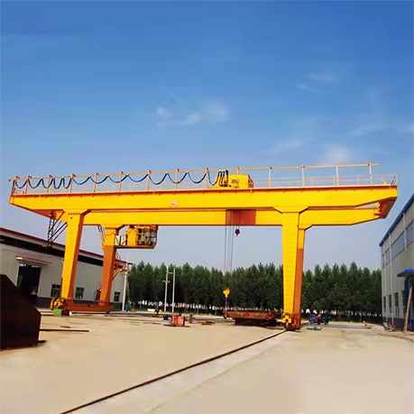A typed Double Girder Hook Gantry Crane