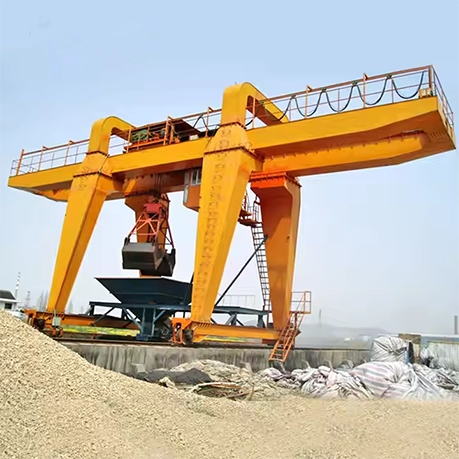 Double Girder Grab Gantry Crane