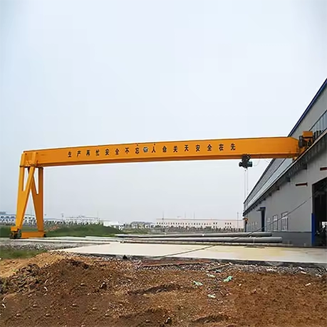 Single Girder Cart Semi Gantry Crane
