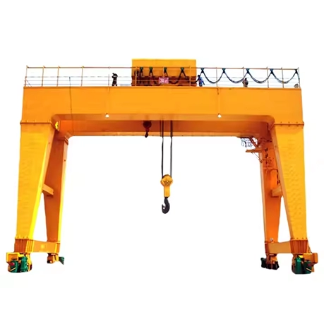 A typed Double Girder Hook Gantry Crane