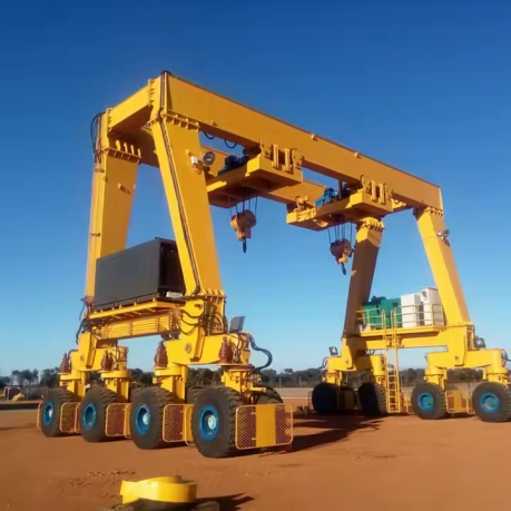 double main girder tyre gantry crane